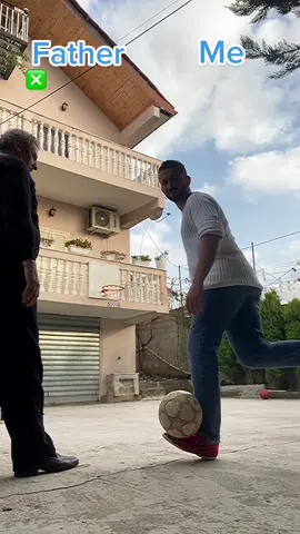 Challenging my Father! #haha #fun #fyp