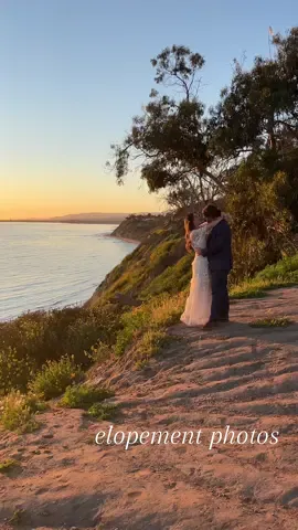 it was perfect 🤍 1 year ago today #elopement #santabarbara #elopementwedding #elopementideas #elopementinspo #elopementphotos #courthousewedding #eloped #californiawedding 