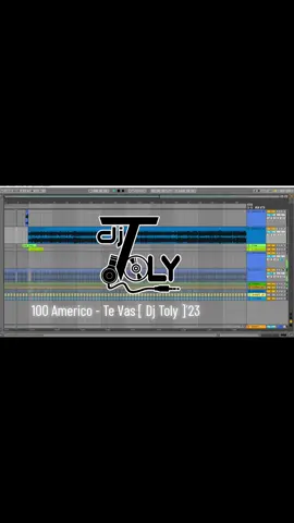 #Cumbia  100 Americo - Te Vas [ Dj Toly ]´23 #DJ TOLY #ABLETON LIVE