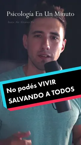 No podés VIVIR SALVANDO A TODOS #psicologia #reflexion #autoestima #limites #amor #amorpropio #parati #fyp #consejosdevida 