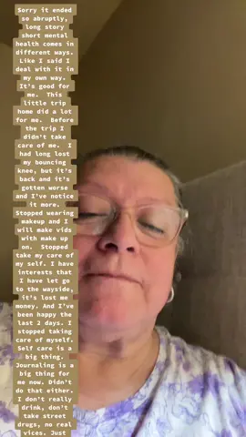 This is all about mental health and why ive become more aware of it, how its affected me and how it affects others.  #fyp #MentalHealth #iamsurviving #finallyclosefamilythatsupportsme #gotalottodealwith #iamhereifyouneedtotalk #iamhereforyoutoomylgbtfamily #youdontneedtobeembarased #whatyoutellmwstayswithme #imfeelgoodnow #famliynfriends #hometown #daughter-in-law #bestfriendswholisten. 