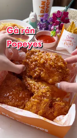 Thứ 2 ăn gà rán là hợp lý cho ví tiền rồi - Popeyes mua 2 tặng 2 #popeyes #reviewanngon #ancungtiktok #vibula #betupe 
