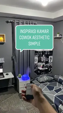 Inspirasi kamar cowok aesthetic simple minim budget #lampuaesthetic #kamaraesthetic #kamaraesteticcowo #fypシ #fypシ゚viral #kamaraestheticmurah 