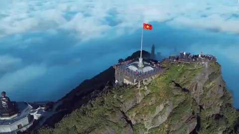 Xin chào VIỆT NAM, Đỉnh Fansipan cao nhất việt nam thật hùng vĩ#fyp #tiktok #viral 
