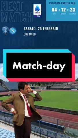 Ragazzi, admin non sopporta le attese ⏳💙 #ForzaNapoliSempre #mrbean  #matchday #meme #funny 