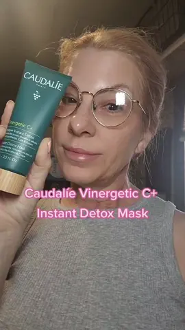 Caudalíe Vinergetic C+ Instant detox mask is like an invigorating Cup of Joe for my face!! My pores look & feel tighter & my face feels so awake after I use it, it's amazing! I look forward to using it every week, super thankful that I was sent this to try @caudalie #vinergetic #instantdetoxmask #caudalie #SelfCare #facecare  #poretighteningmask #oilyskin  #facecareroutine #over50skincare #gifted #Inverted 