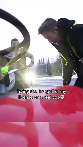 For some reason I don’t think he found it as funny as I did. #police #ticket #howtogetoutofaspeedingticket #fyp 