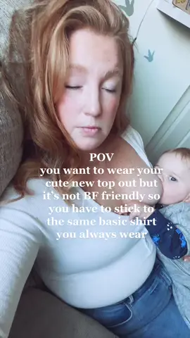 Honestly, I love this shirt but I’m excited to not have to think about what I wear when I go out again #MomsofTikTok #sahm #sahmlife #breastfeeding #breastfeedingmom 