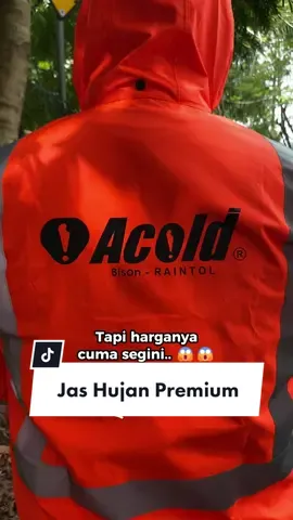 Sama sekali gak akan rugi kalo kamu beli jas hujan premium ini😍