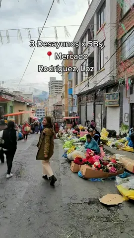 3 Desayunos x 5Bs 📍Mercado Rodríguez Lpz #lapazbolivia #quecomer #streetfood #mercado #lapaz_bolivia🇧🇴 