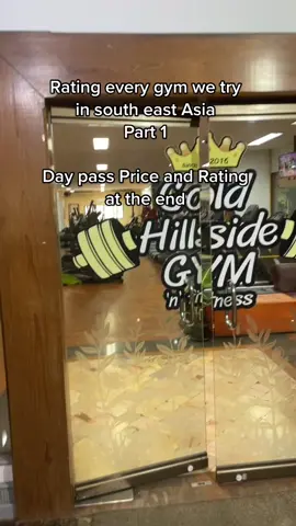 Gonna try do as many of these as we can! This is Gold Hillside Gym in Chiang mai!! #chiangmaigym #thailandgym #travelling #backpacking #travellingtips #workout