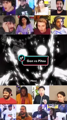 Gon vs Pitou | #gonfreecs #gonvspitou #hxh #hunterxhunter #gontransformation #animereaction #fyp 