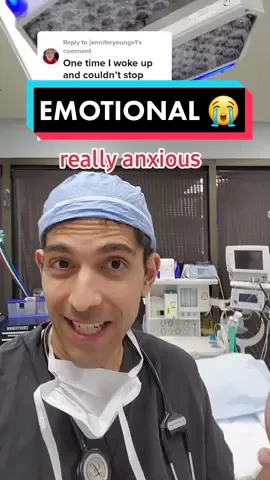 Replying to @jenniferyoungs1 other emotions? 👇 #anesthesia #emotional #surgery #doctor 