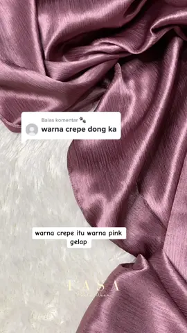 Membalas @🐾 Fasa spill warna crepe nih kak 🥰 #pashminasilk #hijab #tiktok #tiktokshop #fashiontiktok #ootdhijab #shopee #pashmina #fyp #fasasilk #pashminasilktekture #tiktokshopindonesia 