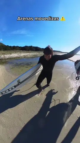 Casi nos tragan unas arenas movedizas 😱