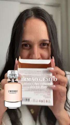 IRMÃO GÊMEO #linterdit #givenchy #perfumes #lily #oboticario #perfumetiktok #dupes 