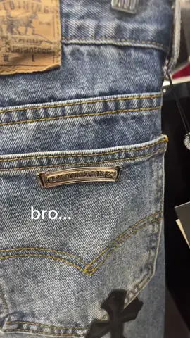 chrome hearts levi's at the thrift😨 #chromehearts #thrift #goodwill 