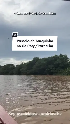 Você sabia que lá no Encontro dos Rios você pode fazer um passeio pelo Rio Poty ou Parnaíba? O seu Lourival tá lá aos sábados, domingos e feriados, e leva a gente pra esse passeio: São 3 tipos:  ➡️indo pelo Rio Poty: R$ 10 (mais ou menos 25min); ➡️indo em direção ao Rio Parnaíba (região da Santa Maria): R$ 20 (ele disse que é 30min, mas eu acho q dura mais, pois o percurso é mais longo); ➡️ indo direção à Ponte Metálica: R$ 30 (dura 2hs); O tempo de trajeto vai aumentando conforme o valor.Pra agendar o passeio com seu Lourival, é só entrar em contato com ele por telefone: 86 994734451. E aí? Vocês fariam esse passeio? #idasecomidasthe #fy #vaiprofy #foryou #teresina #piaui