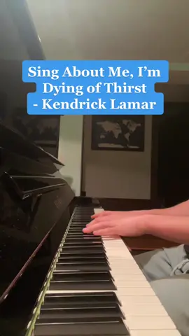 Promose that you will sing about me #kendricklamar #samidot #singaboutmeimdyingofthirst #rap #gkmc #piano #pianocover #raptok #fyp