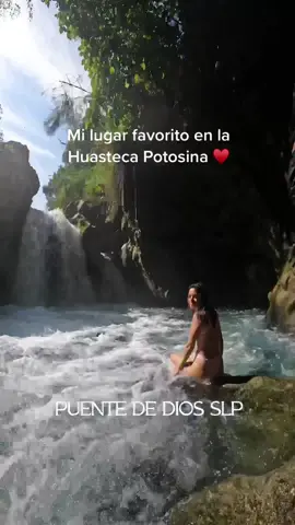 Una experiencia diferente en la Huasteca Potosina #puentededios #viajesmexico #naturaleza #ecoturismo 