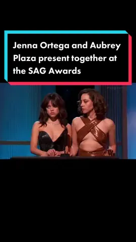 an iconic duo if you ask me @jenna0rtega #AubreyPlaza #jennaortega #aubreyplazaedit #jennaortegaedit #aubreyplazasupremacy #jennaortegawednesday #wednesdayaddams #wednesday #whitelotus #whitelotusseason2 #SAGawards 
