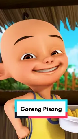 Siapa suka makan pisang goreng? #upinipin #pisanggoreng 