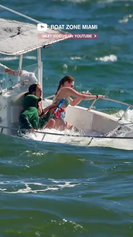 Boat almost SINKS #BoatZone #HauloverInlet #hauloverboats 