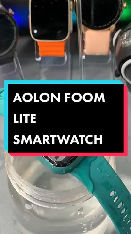 Tried and tested sa basa at tubig and Aolon FOOM LITE Smartwatch! ⌚🌊 Checkout mo na 'yan at #aolonphilippines 🇵🇭🛒 #aolonsmartwatch #watch #smartwatch #sportswatch #electronic #gadget #aolonph #aolonmanila #aolonmnl #tiktokmademebuyit #foryou