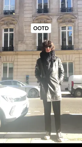 OOTD in sunny Paris #fyp #model #fashionweek #OOTD #paris #mode 