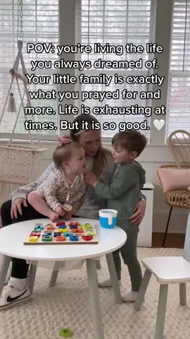 SO good. 🤍 I dreamed of these days since I was a little girl. #fyp #fypシ #foryoupagee🤍 #motherhood #MomsofTikTok #momsintheir20s #momlifeeee #momtok #lifeissogood #thelifeidreamedabout #momofboth💙💗 #raisingkindchildren #happymomlife❤️ #parentinggoals2023 #momcommunity #motherhoodcontent #momcommunity #youngmamaoftwo💜💜 