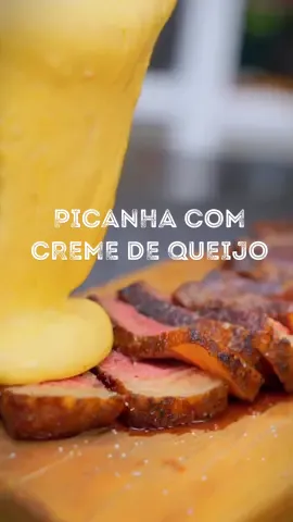 Marca o amigo que vai fazer para você‼️ Ingredientes creme de queijos: 4 fatias american cheese  200 g provolone ralado 20 g parmesão ralado  1 colher sopa páprica (a sua escolha) 100 ml creme de leite  Pimenta do reino e noz moscada a gosto.  #bombeefrecife #recife #picanhanabrasa #picanha #queijo 