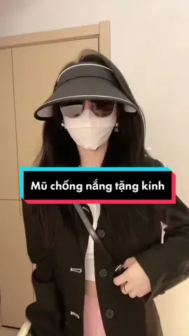 Hè đến là không thể thiếu em này. Mũ chống nắng chống tia UV cực đỉnh 😍😍#muchongnang #kemchongnang #muataitiktok 