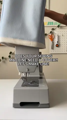 Here’s an easy tutorial to make a cover for your sewing machine! I love checking the discounted section in #JOANN they have great upholstery material.
