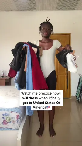 Which one do you prefer? I actually bought some of the things purposely to practice how I will dress when I go to America. Thanks so much for watching.#davemart11 #fyp #goviral #usa #America 