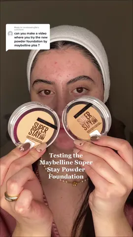 Replying to @renataaatrujillo  the coverage 👀 #maybellinesuperstay #superstaypowder @Maybelline New York 