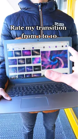 Rate this transition from 1 to 10 #edit #vfx #transition #galaxy #aftereffects 