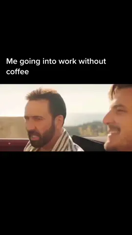 It’s going to be a looooong day. 🫠  #BonesCoffee #Coffee #NicholasCage #FYP #Trending