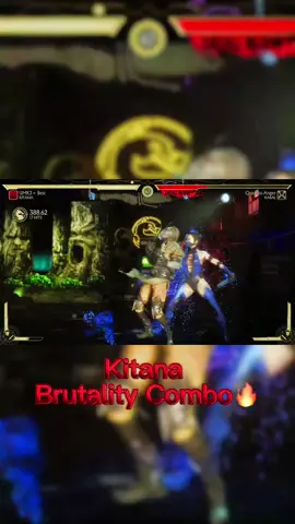 Replying to @bxnniesgrimo1re Such a fun combo Hope you like #mortalkombat #mortalkombat11 #mk11 #kitana #combo #mortalkombatcombo #brutality #ps5 #fyp
