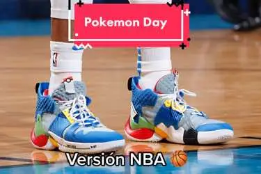 Y para festejar el #PokemonDay te dejamos los mejores sneakers 🔥🤩 ¿cuál es tu favorito? 🔥 #pokemon #basketball #TikTokDeportes #NBA