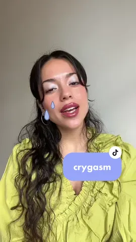 tears of joy? tears of sadness? tears of confusion? let’s talk about crying during 🛌   #answeringquestions #communicatewithyourpartner #relationshipadvice #healthed 