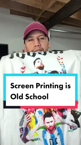 Replying to @lovemetomorrow_10 screen Printing is Old school ? #screenprinting #clothingbrand #tshirtbusiness  #fyp #chicago #viral #digitaprinting 