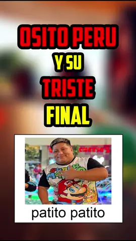 OSITO PERÚ Y SU TRISTE FINAL. 😭 #ositoperu #eldinotok 