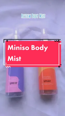 isi nya banyak banget #bodymist #miniso #parfum #fyp 