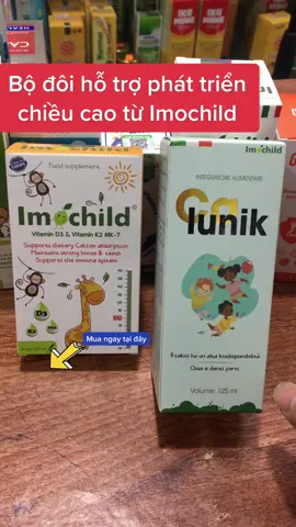 Imochid D3K2 , Canxi Sinh Học Calunik bộ đôi hỗ trợ phát triển chiều cao #imochid #canxisinhhoc#calunik