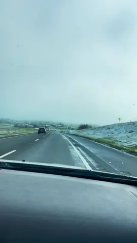 2/25/2023 Our drive on highway 46 by Paso Robles CA 😍🌨️ #highway46 #pasorobles #california #snow #fyp 