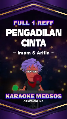 KARAOKE TIKTOK || Pengadilan Cinta - Imam S Arifin #karaoke #karaoketiktok #karaokedangdut #karaokefull🎤🎤