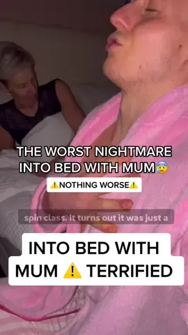 WORST NIGHTMARE EVER 😱😰 Mum’s snuggled me with my favourite toy (20kg DB) I’m better now. GYM will go on!!! #fyp #foryoupage #viral #goviral #trend #trending #gym #GymTok #FitTok #mum #son #family #fitnesshumor 