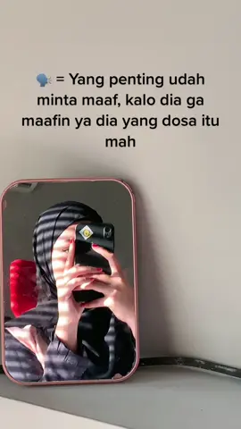 Hati hati jangan jahat sama orang ya 