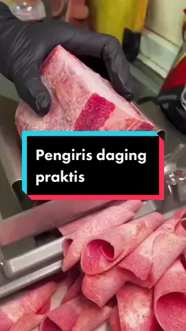Pengiris daging dan buah yg sangat praktis👌🏻 #TerimaTantanganRoyco #pengirisserbaguna #pengirisdaging #pengirisdagingbeku #pemotongdaging 