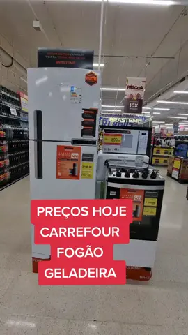 Oi gente vim compartilhar Preços de Geladeiras Refrigerador Fogão Eletros que encontrei la no Supermercado Carrefour  #achadinhosparaolar #carrefour #supermercados #dicas #promo #geladeiras #preco #descontos #eletros #fogao #utilidades #ofertas #enxoval #casa #lar #liquidação #achados